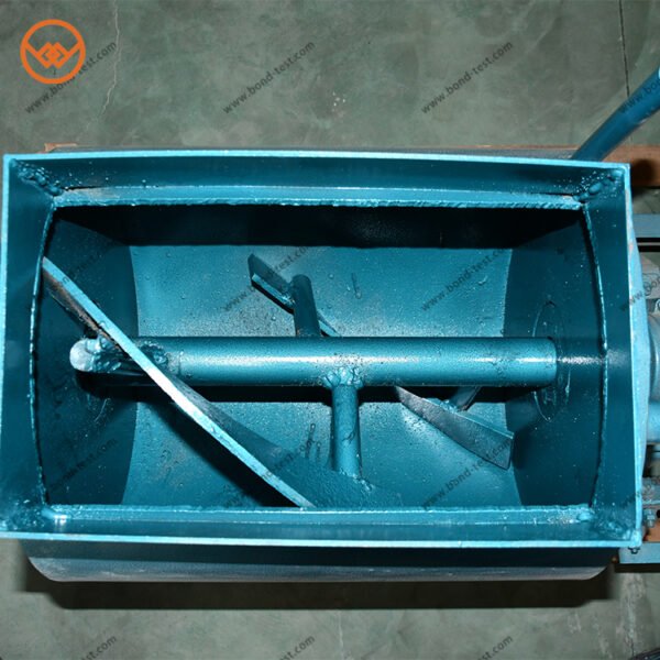 Single horizontal shaft forced concrete mixing - Image 3